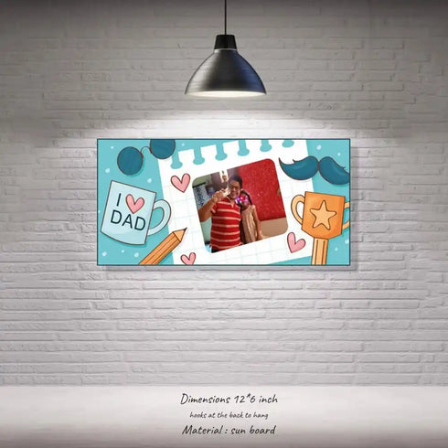 Customized Father's Day Wall Hanging